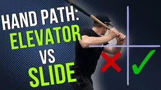 Bat Lag Hand Path Mistake | Slide vs Elevator | Baseball Hitting Mechanics