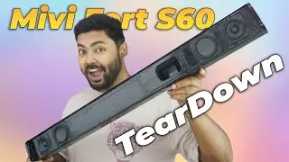 Mivi Fort S60 teardown | 60 Watt Soundbar