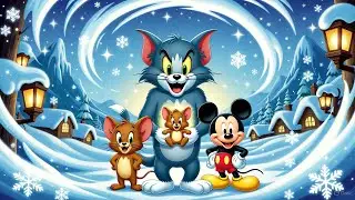 ❄️ Tom, Jerry & Mickey Mouse&rsquo;s INSANE Snowstorm Rescue! 🦊 Epic Winter Adventure
