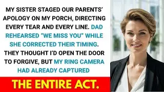 My Sister Directed My Parents' Apology On My Porch, My Ring Camera Recorded Every Line
