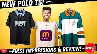 🧑&zwj;💼 Best Polo T-Shirts from Meesho Under ₹300 | Budget Friendly Fashion Haul