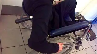 leigh marshall on a wheel chair
