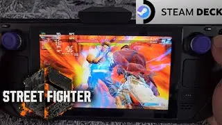 Street Fighter 6 (Demo) on Steam Deck - 60FPS | SteamOS