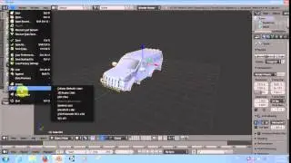 how to export fbx model.avi