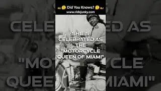 Bessie Stringfield: Motorcycle Queen of Miami!#motorcycle #motorcycles #bikelife #motorcycleshorts