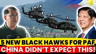 Philippines Air Force Gets MASSIVE Upgrade with 5 New Black Hawks