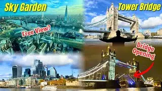 Best Views of LONDON | Rare Tower Bridge Opening 😍 🇬🇧