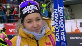 Stefanie Scherer Sprint Antholz 2025