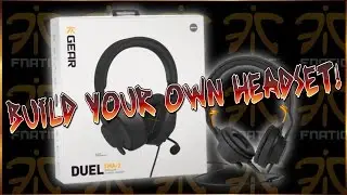 FNatic DUEL TMA 2 Gaming Headset Unboxing BUILD YOUR OWN HEADSET