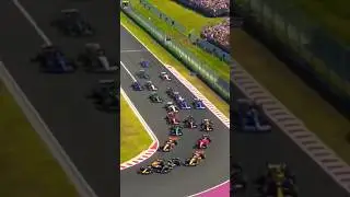 The first lap of the Hungarian GP be like(full vid in comments)