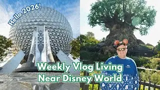 First Weekly Vlog Of 2026 Living In Orlando | EPCOT, Animal Kingdom, and Disney Merch