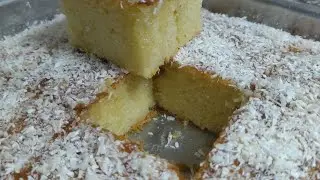 كيكة الروانى بدون دقيق سميد