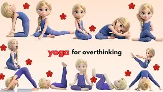 Yoga for Overthinking | Calm Mind Yoga Routine | Stress Relief & Relaxation