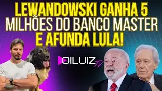 ACABOU PARA O PT: Lewandowski ganha 5 milhões de Vorcaro e afunda Lula ainda mais!