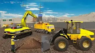 Heavy Excavator Crane Simulator 2020 । City Construction Vehicles Game । Android Gameplay
