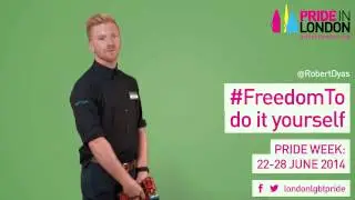 #FreedomTo do it yourself | Pride in London 2014