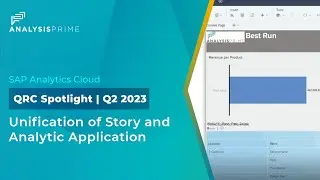 New Optimized Story Experience: Unification of Story and Analytic Application