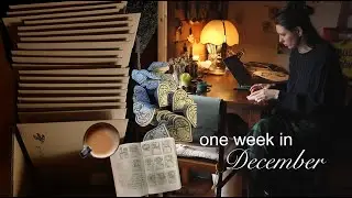 Eine Woche im Dezember ⭐️ Bestellungen, Skizzenbuch & Snail Mail Vorbereitungen