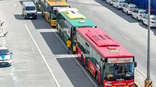 Well Organize  MRT & Edsa Carousel Bus Station  Now .. Desipline well Implemented