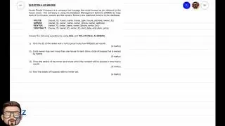 SQL Exercise and Solution