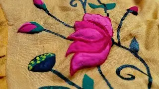 Hand-painted Lotus on Dress | Nihon&rsquo;s Studio | DIY Fashion Art