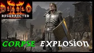 DESTROYING EVERYTHING With My Corpse Explosion Necro!!! - Diablo 2 Resurrected