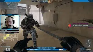 CrossFire HD: DUST 2 (Тактическая командная битва) 25 убийств/14 смертей