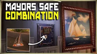 How To Unlock The Mayors Safe In Hello Neighbor 2 | Boat Location | Code Combination fuse trophy