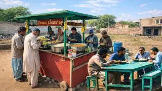 Unfiltered Street food outside Arts Council | Breakfast Dhaba &ndash; Real Pakistani Street Food 🇵🇰