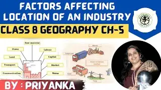 Classification of Industries-Size & Ownership |L-4| Class 8 Geography Chapter 5 By Priyanka Mishra