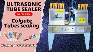 Ultrasonic Tube Sealing Machine for Colgate Tubes