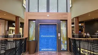 Huge Schindler 300A MT Hydraulic Scenic Elevator - Jordan Creek Town Center, West Des Moines, IA