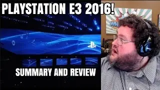 PLAYSTATION AT E3 2016 SUMMARY AND REVIEW!
