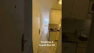 &Agrave; louer studio no 6, Grand-Rue 40 &agrave; Fribourg. Loyer 670,00 charges et &eacute;lectricit&eacute; comprises.