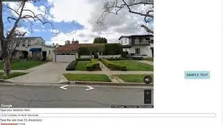Dragging a div on top of Google Street View