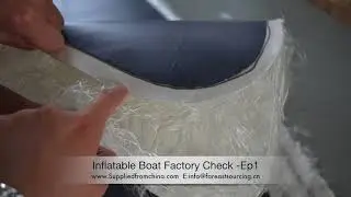 Inflatable boat air leak test + factory visit