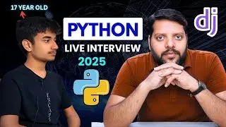 Python Django developer live interview   17 Years old Django Developer Interview