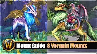 Mount Guide #261: 8 Vorquin Mounts (Dracthyr)