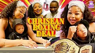 Chrisean Rock Training To Fight This April Chrisean Signs Her First Major Boxing Contract Deal