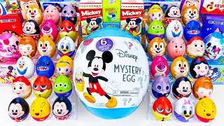 ASMR DISNEY Mickey SQUISHY Mystery Toys Series UNBOXING | NO TALKING