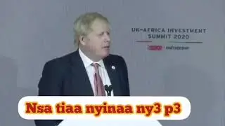 THERE IS WISDOM IN AKAN LANGUAGE BY UK PM BORIS JOHNSON