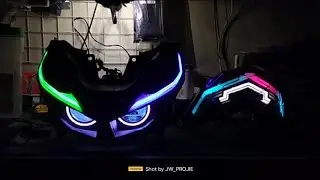 Installation of biled aes turbo se experience V1 & stoplamp lazy vario led old