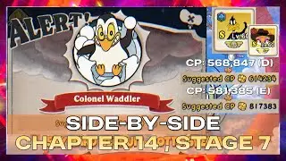 [Adventure Comparison] Chapter 14, Stage 7 - Colonel Waddler @ACECRAFT_OFFICIAL #elsa #daffy