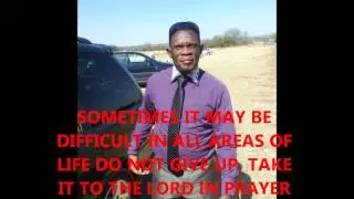 WHEN THE GOING IS TOUGH -MMEREKI MARAKAKGORO