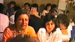 Selo Plana Neki od spasenih kadrova sa prve kasete. Ispracaj u JNA Mladja Ljubisavljevic (fun) 1989