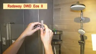 Radaway DWD Eos II drzwi kabiny prysznicowej, jak zamontować.