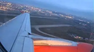 EasyJet Airbus 320 Take off from Paris Orly