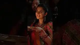 👑✨ Radhika Merchant Gorgeous Princess Look | Ambani Navratri Celebrations 🌸❤️