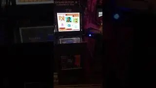 Sinden Lightguns on an Arcade 1up machine.