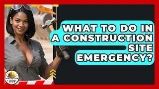 What To Do In A Construction Site Emergency? - Construction Jobs